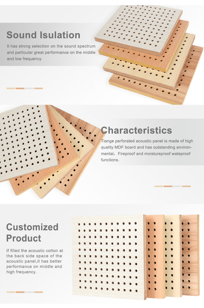 Perforated Acoustic Panels