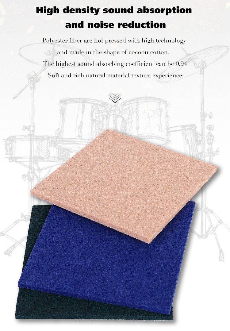 9mm polyester fiber acoustic panel-2