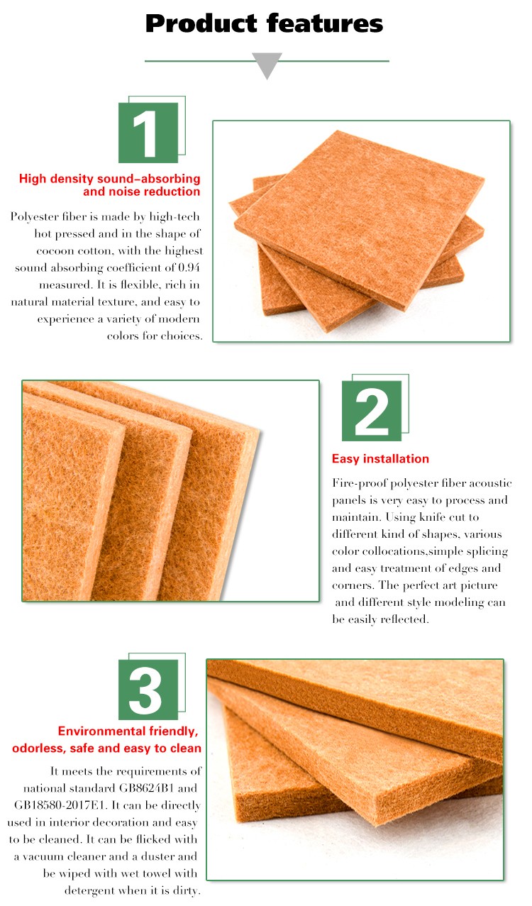 9mm polyester fiber acoustic panel-6