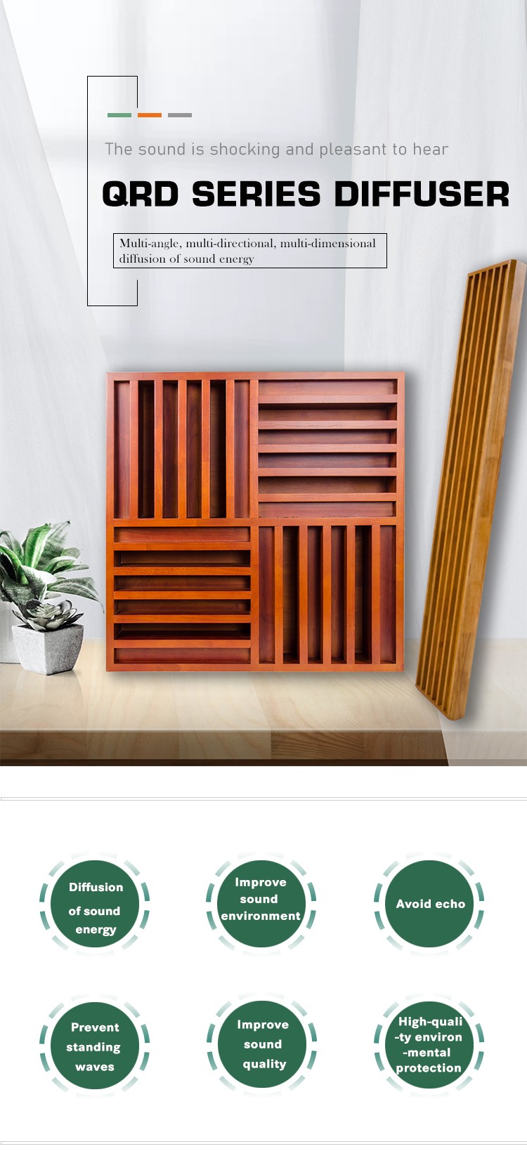 Acoustic Sound Diffuser-1