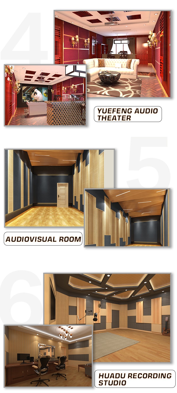 Acoustic Sound Diffuser-7