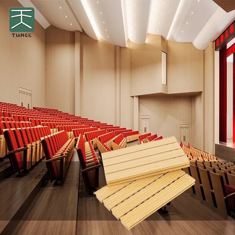 Mdf Grooved Board For Assembly Hall