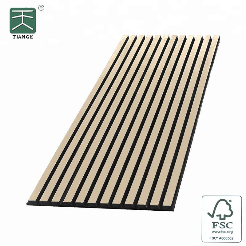 Better Sound Absorption With Wooden Slatted Panels