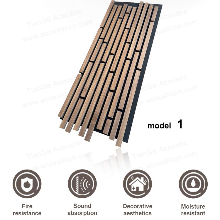Irregularly Shaped Slatted Wall Panels-2