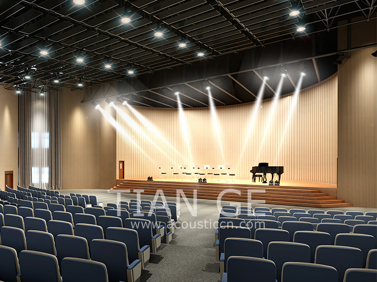 Grooved Wooden Acoustic Panel Gallery