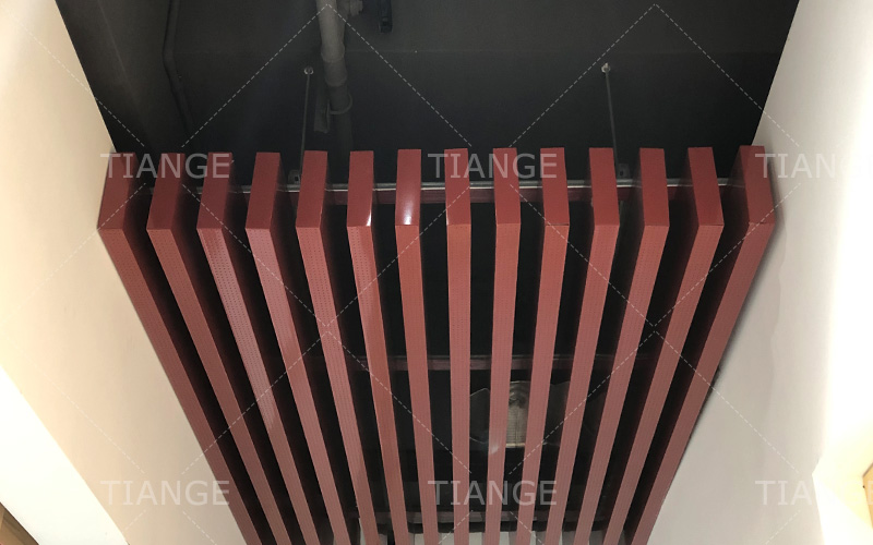 Aluminum Grating Acoustic Baffles Ceiling