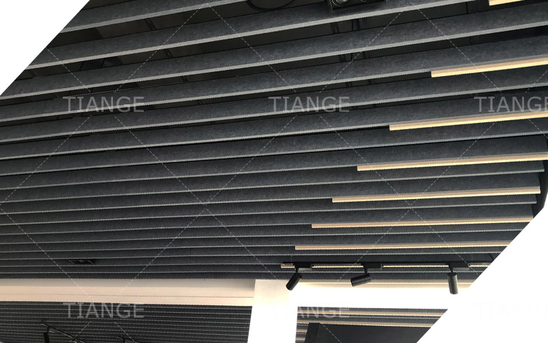 Polyester Acoustic Baffles Ceiling